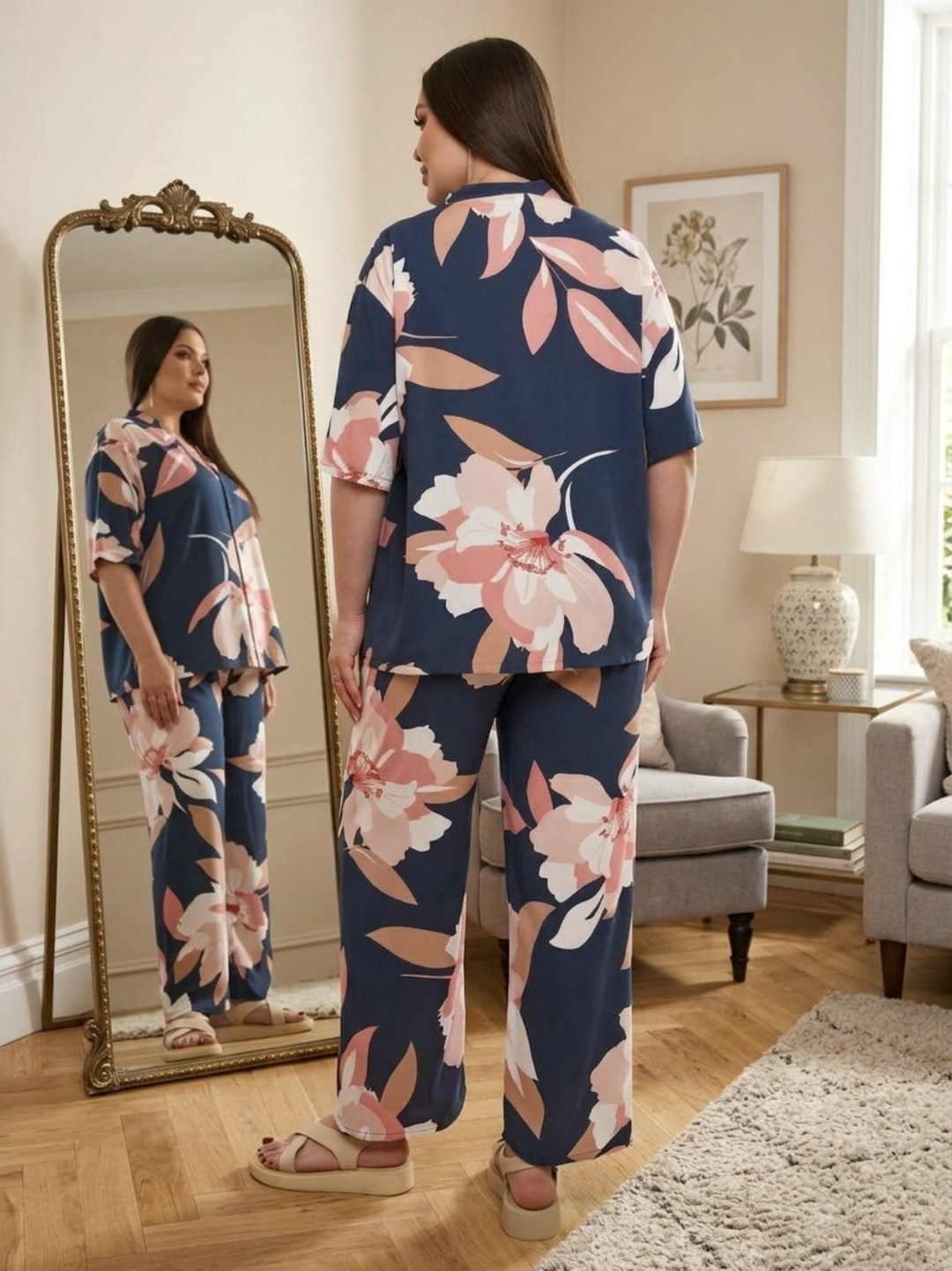 пижама плюс сайз,женская пижама,женская пижама больших размеров,пижамный комплект больших размеров,комплект пижама