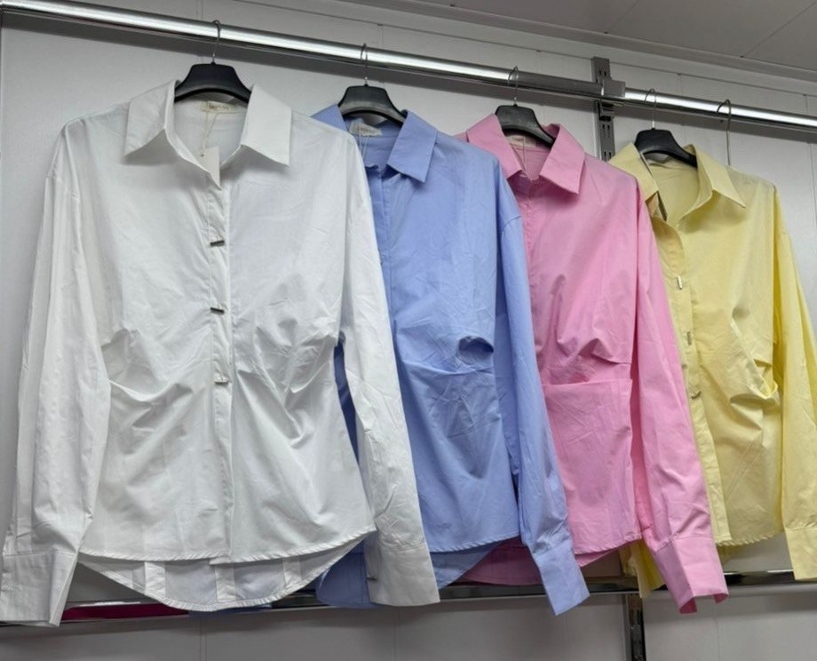 рубашка базовая sl оверсайз 46-48 лимонный,рубашка женская,рубашка желтая,блузка женская,рубашка