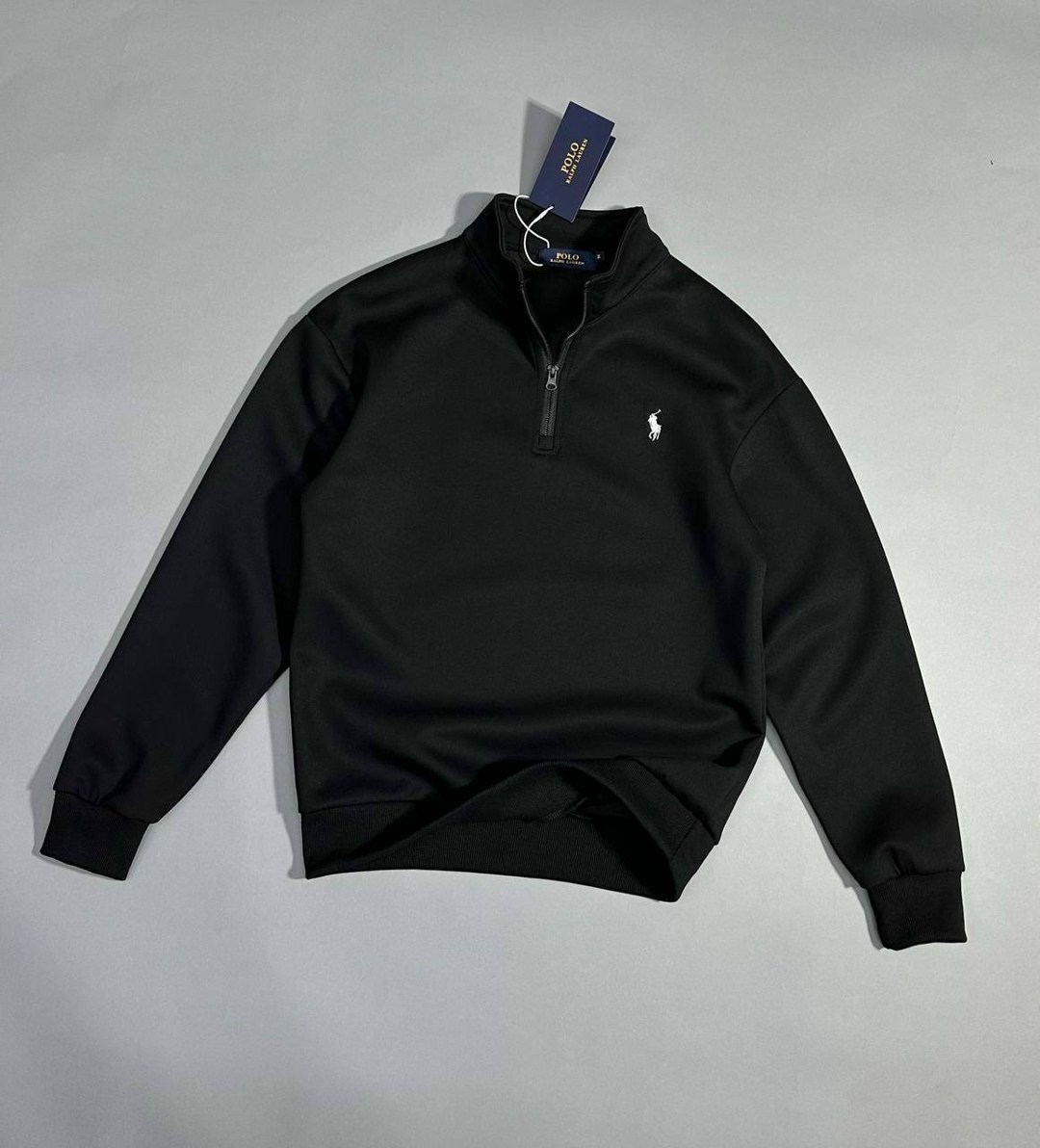 polo ralph lauren polo,polo ralph lauren white,свитер polo ralph lauren в белом цвете,свитшот полузамок polo ralph lauren белый,зип худи polo ralph lauren