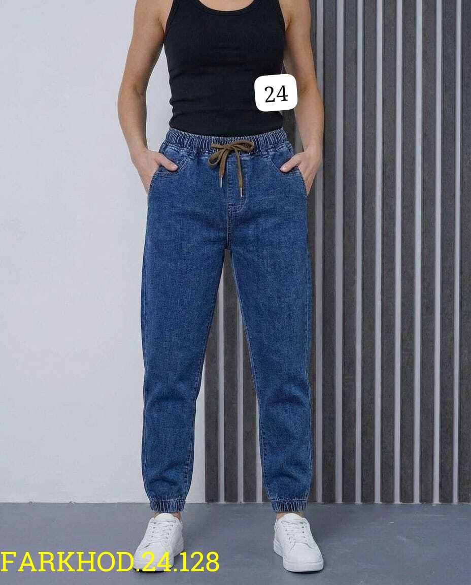 джинсы женские,женские джинсы на резинке,женские джинсы бананы,женские базовые джинсы на резинке,джинсы на резинке