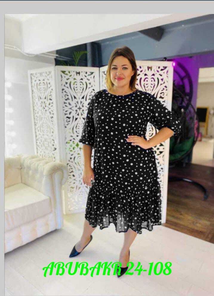 женское платье большого размера шифоновое,платье женское,шифоновые платья больших размеров,платье женское больших размеров арт. 10389089,платье в горох женское большого размера