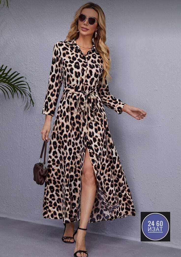 платье женское,платье с леопардовым воротником,леопардовые платья,платье с леопардовым принтом,платье леопард