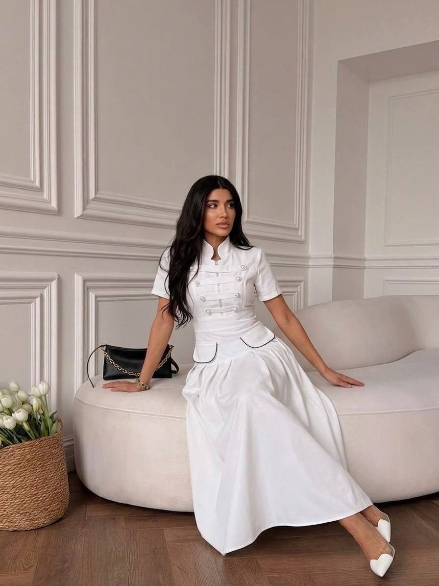 стильное платье,платья,платье в стиле,костюм женский с юбкой,платья белые