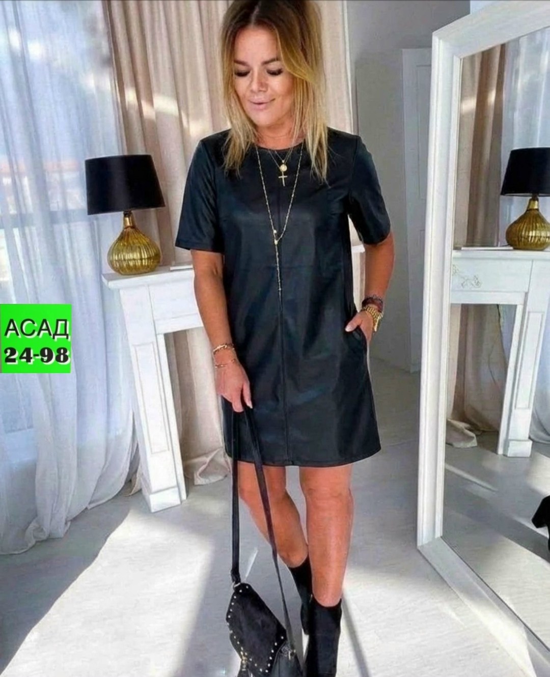 платье женское выполнено под экокожу,платья женская,модное платье,кожаное платье женское, платье