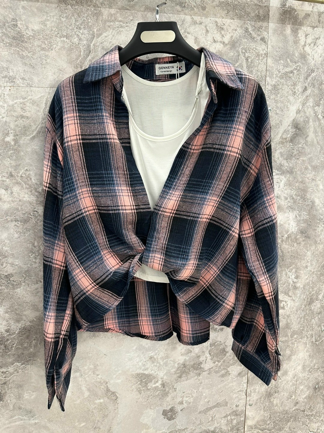 женская рубашка в клетку,рубашка хлопок,рубашка в клетку,женская блузка и рубашка,рубашка