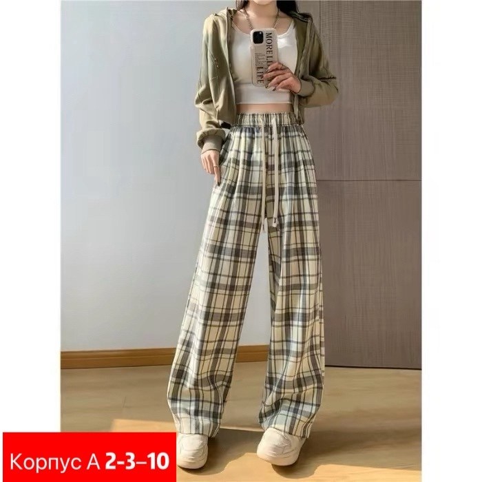 брюки в клетку,повседневные брюки,штаны в клетку,брюки женские,клетчатые брюки
