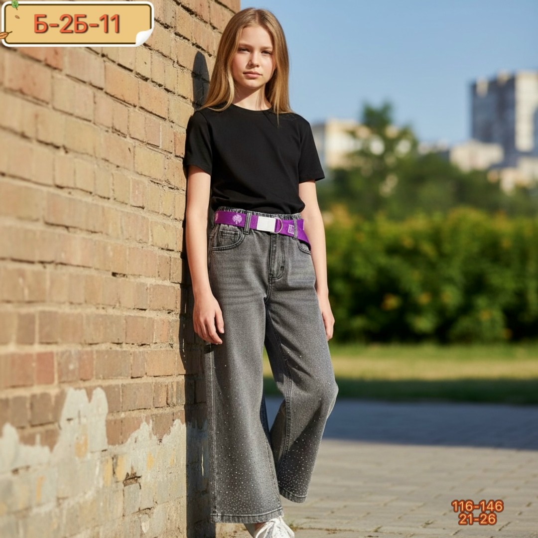 стильные джинсы,джинсовые брюки,джинсы широкие,джинсы для девочки новые 152,джинсы для девочек