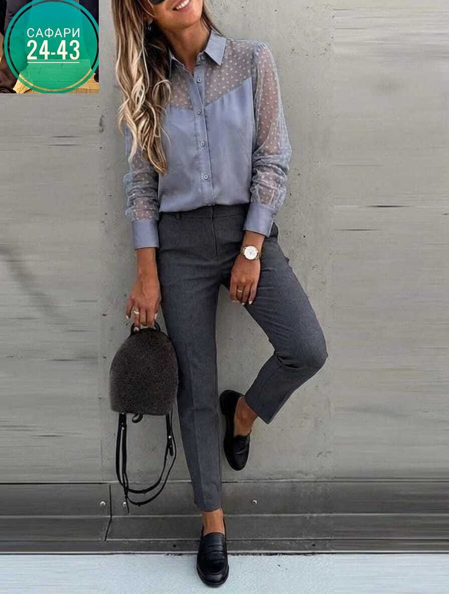 женская блузка,блузки женские 2026,блузка на кнопках женская,рубашка с брюками женские 2026,рубашка блузка