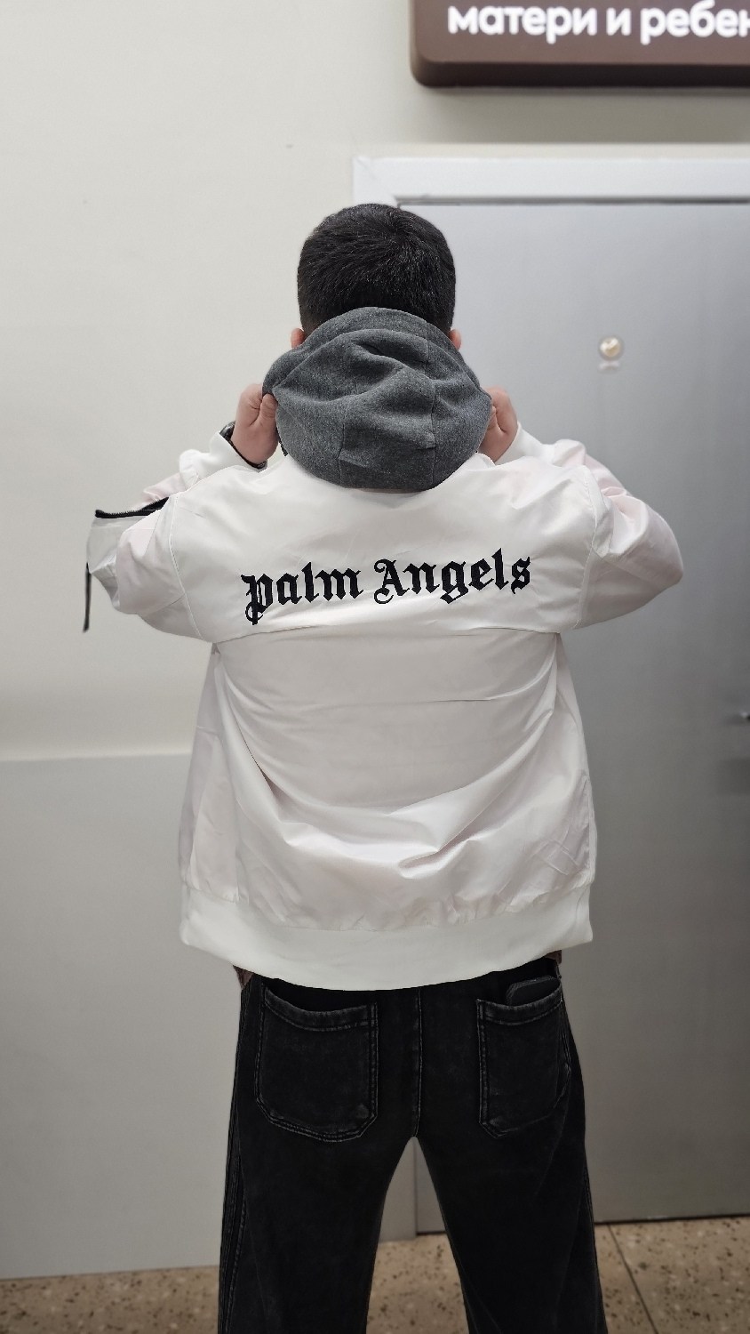 куртка palm angels,толстовка palm angels,бомбер palm angels,толстовка palm angels цвет белый,palm angels одежда