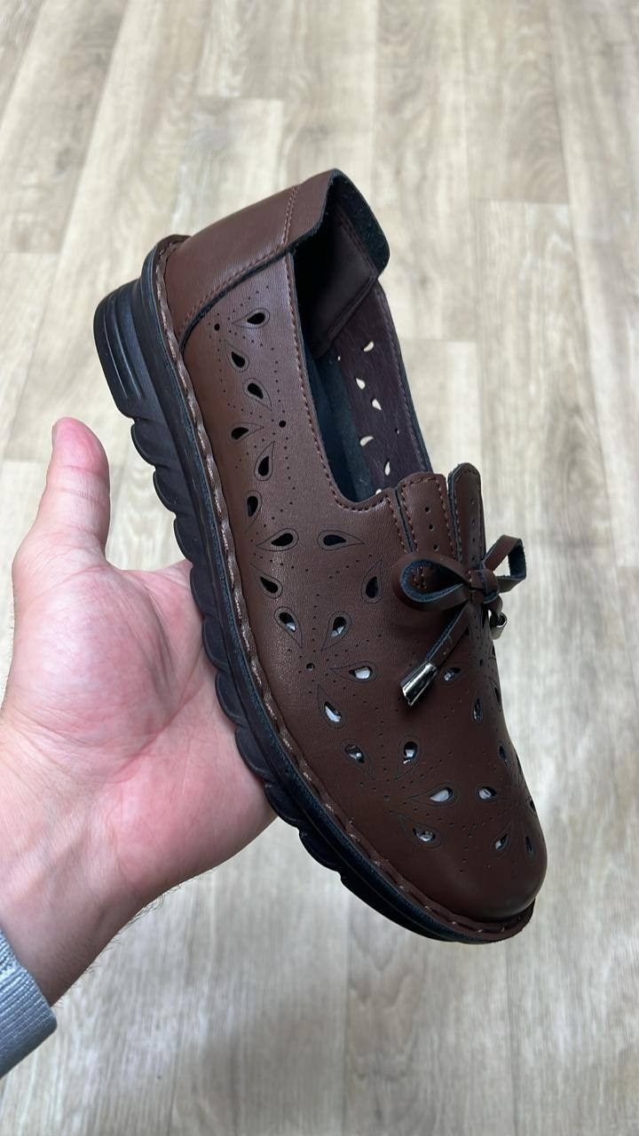 ,женские мокасины,мокасины с перфорацией, женская,туфли женские