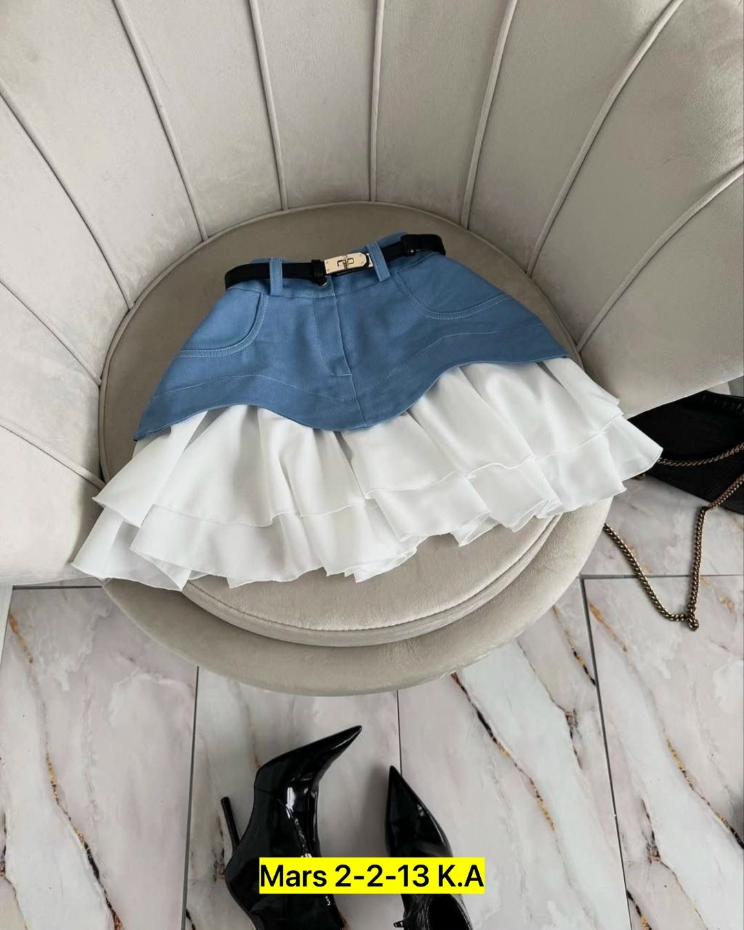 юбка джинсовая с воланами короткая,джинсовая юбка с воланами,мини юбка,юбка,юбка мини пышная джинсовая saliya brand