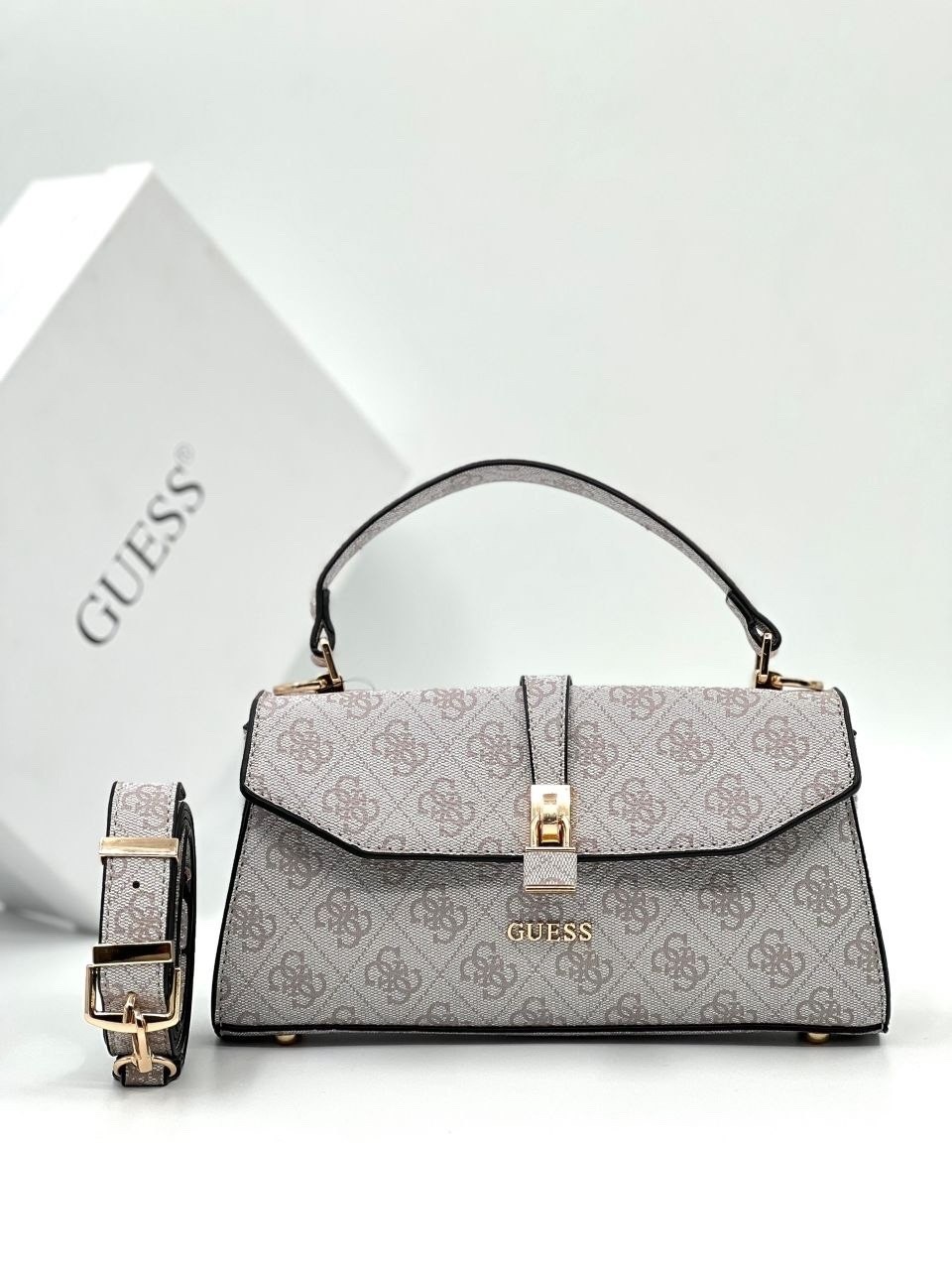 сумка женская guess,сумка guess,сумка черный guess,сумка сэтчел eco mini guess,сумочка с магнитной застежкой guess чёрный
