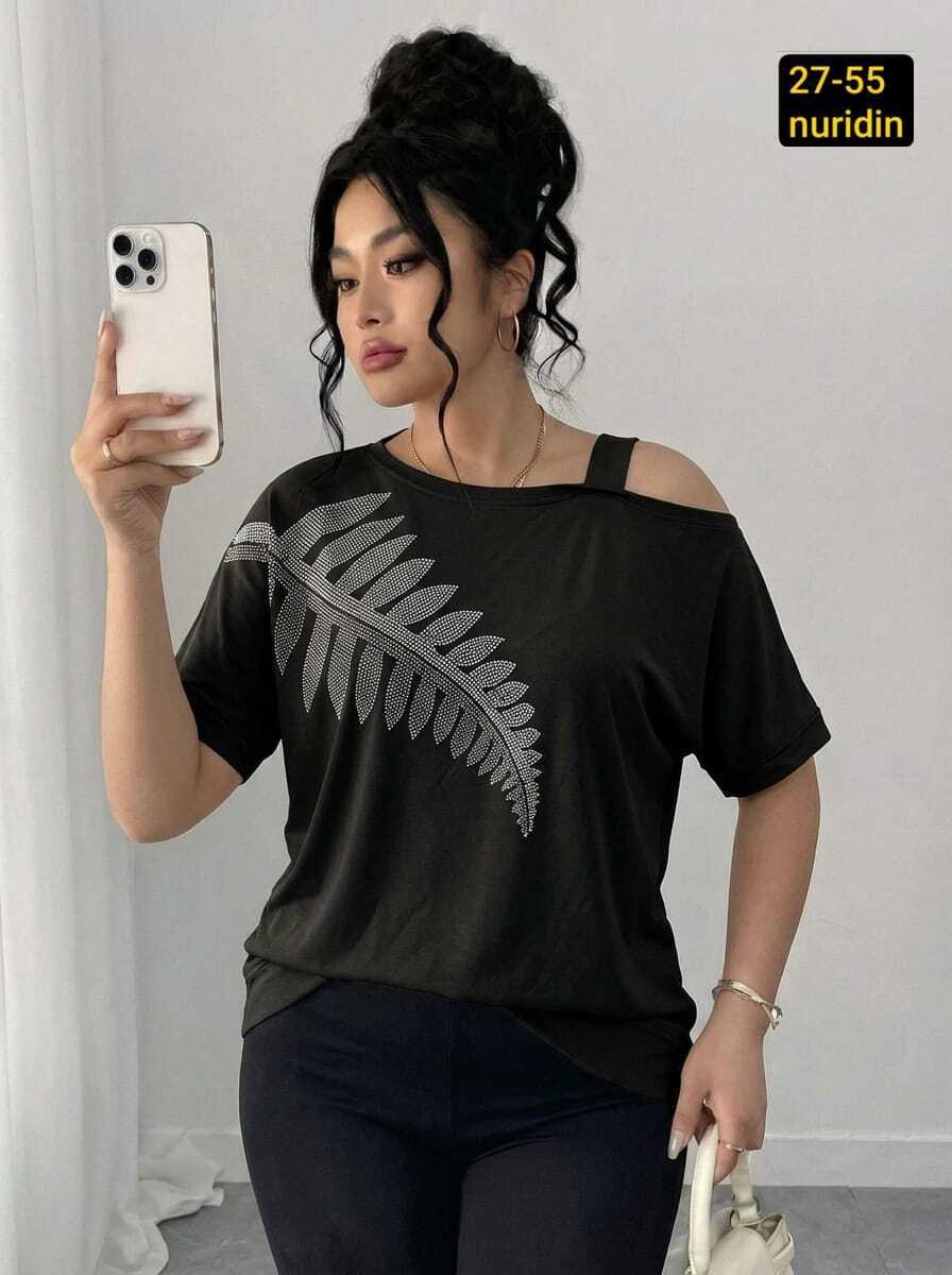 футболки женские больших размеров,женская футболка,футболка больших размеров для женщин,футболка оверсайз со стразам,кофта женская