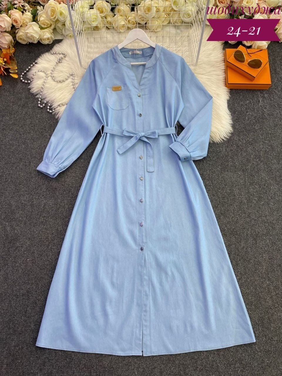 джинсовое платье,женское джинсовое платье,платье,джинсовое платье сарафан миди style spark,джинсовое платье миди