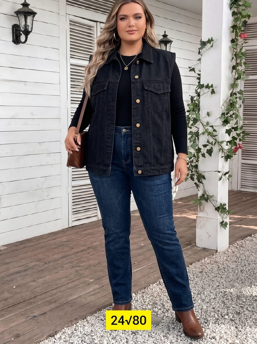 женский джинсовый жилет большого размера,жилет джинсовый,жилет для полных,джинсовый жилет женский,жилетка женская