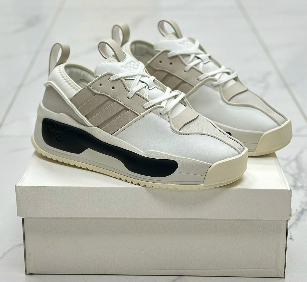 кроссовки adidas,,кроссовки мужские adidas,кроссовки adidas y-3 rivalry black off white черный,кроссовки adidas y-3 rivalry black off white