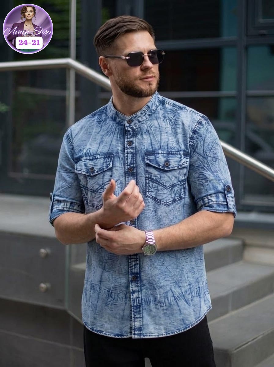 мужская джинсовая рубашка с длинным рукавом,джинсовая рубашка мужская,рубашка джинсовая с длинными рукавами,рубашка с джинсами,мужская джинсовая рубашка большого размера