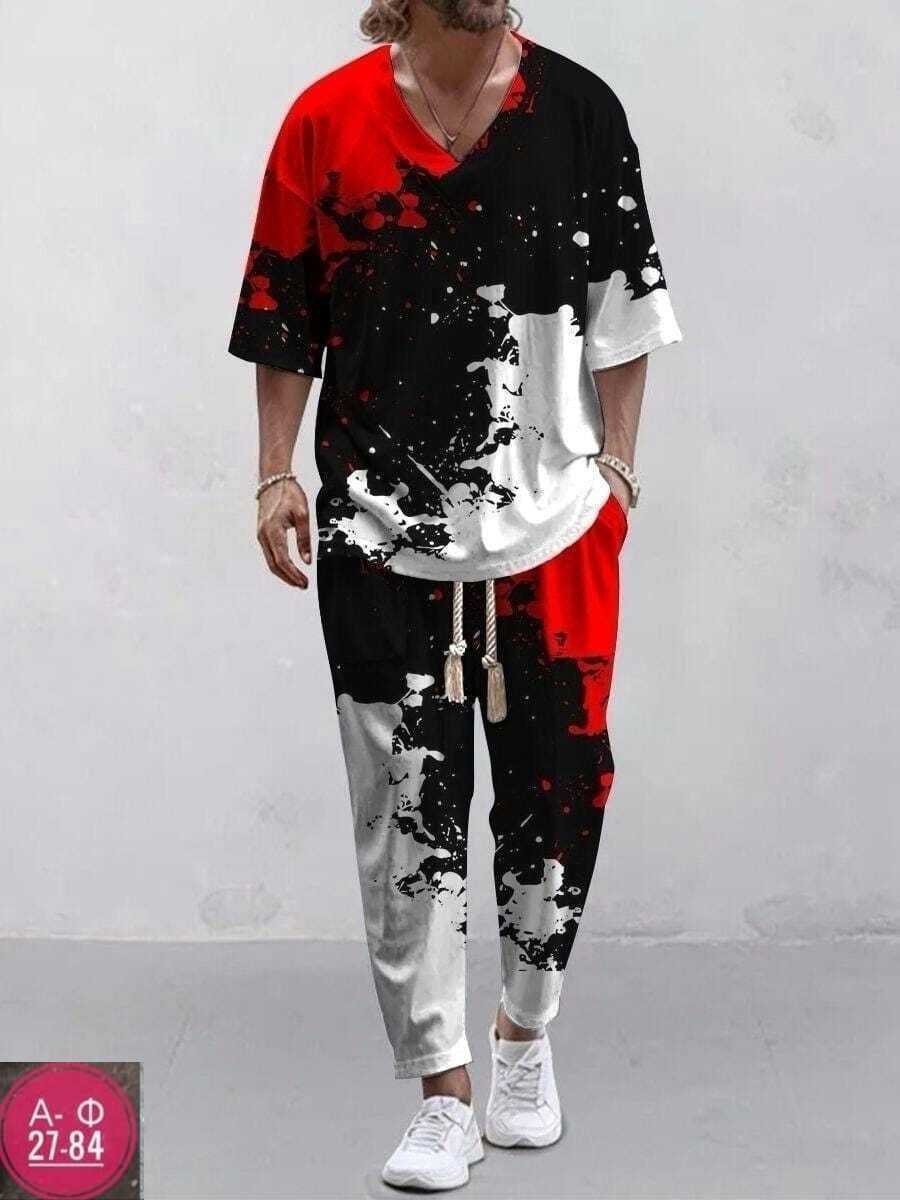 повседневный костюм,костюм мужской,одежда модная,одежда в стиле,мужские двойки футболка и штаны