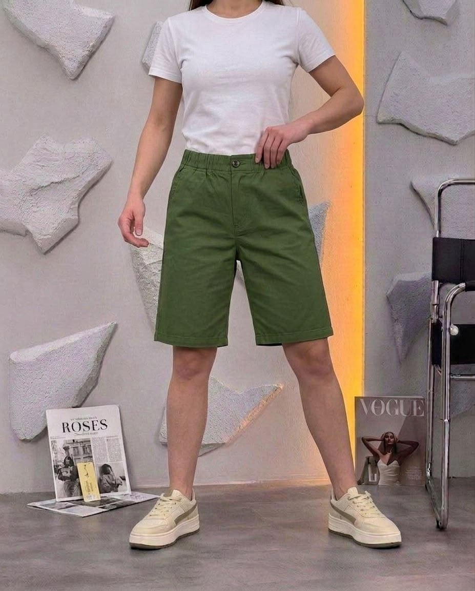 шорты женские,шорты бермуды женские,шорты женские бермуды удлиненные,повседневные шорты,шорты бриджи