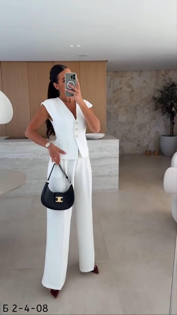 костюм брючный,белый костюм брючный,брючные костюмы bezko,костюм женский брючный,женский костюм
