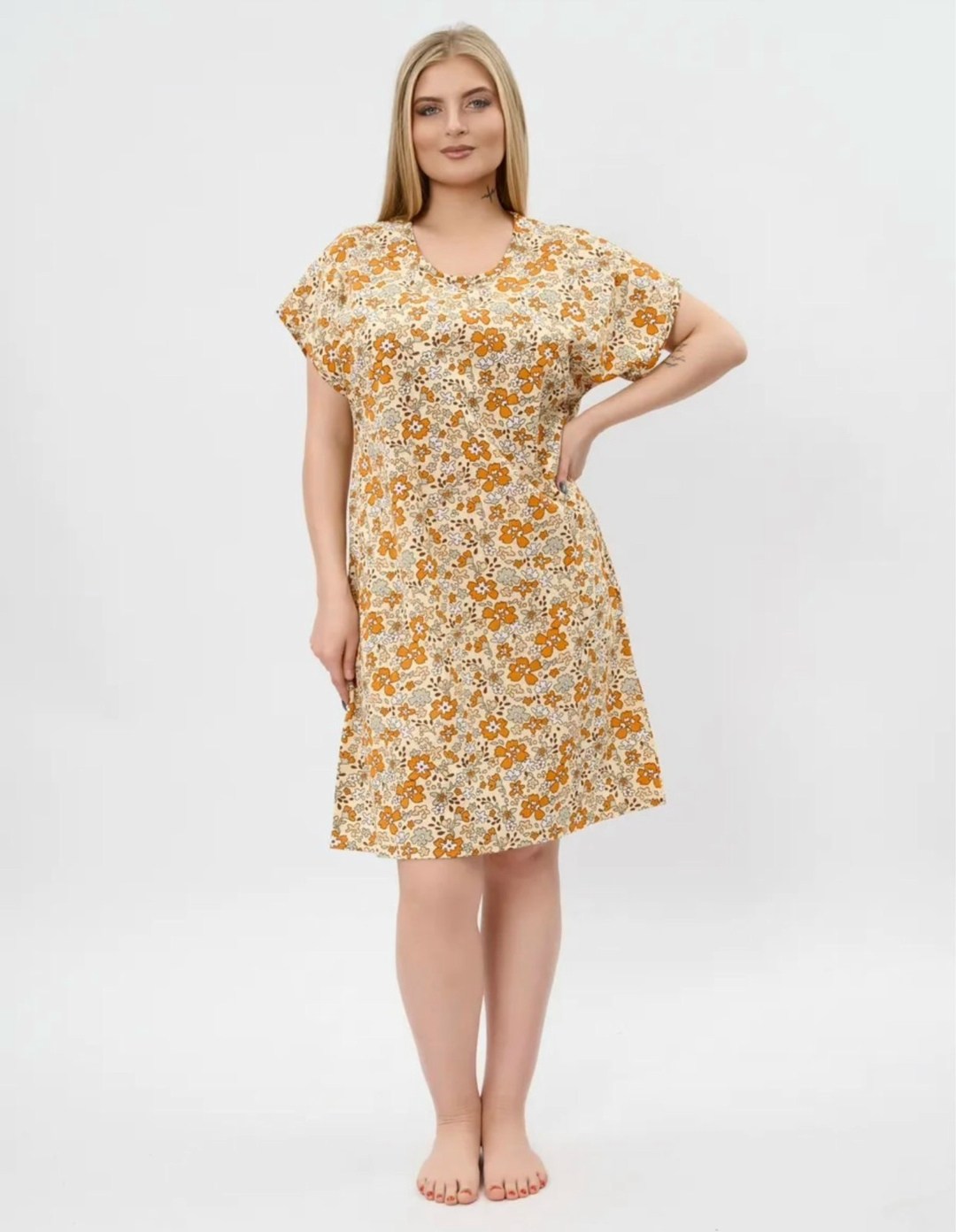 домашняя туника,туника домашняя из хлопка,туника трикотаж серая,туника женская,туника трикотажная