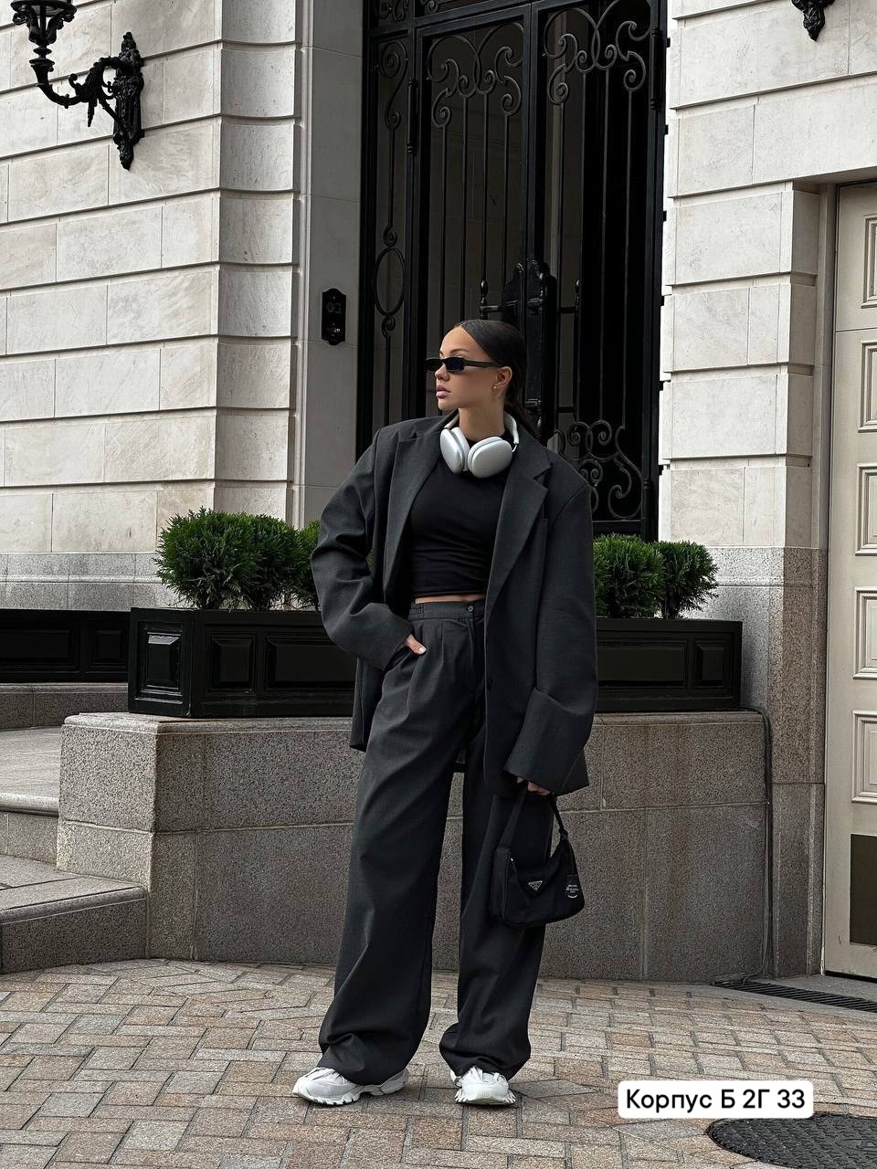 костюм брючный офисный matreshka_love 314306445,костюм брючный офисный с пиджаком,классический брючный костюм с пиджаком cosmo brand,брючный костюм женский,брючный костюм с пиджаком