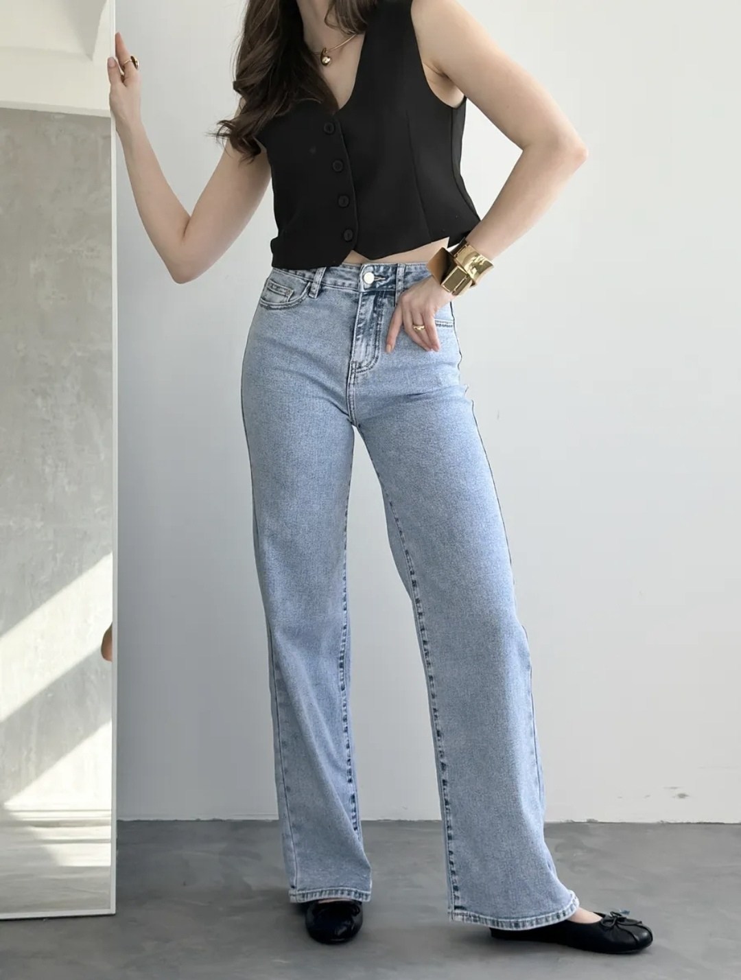 голубой джинсы широкие трубы клеш,женские джинсы,джинсы женские широкие,джинсы,широкие джинсы