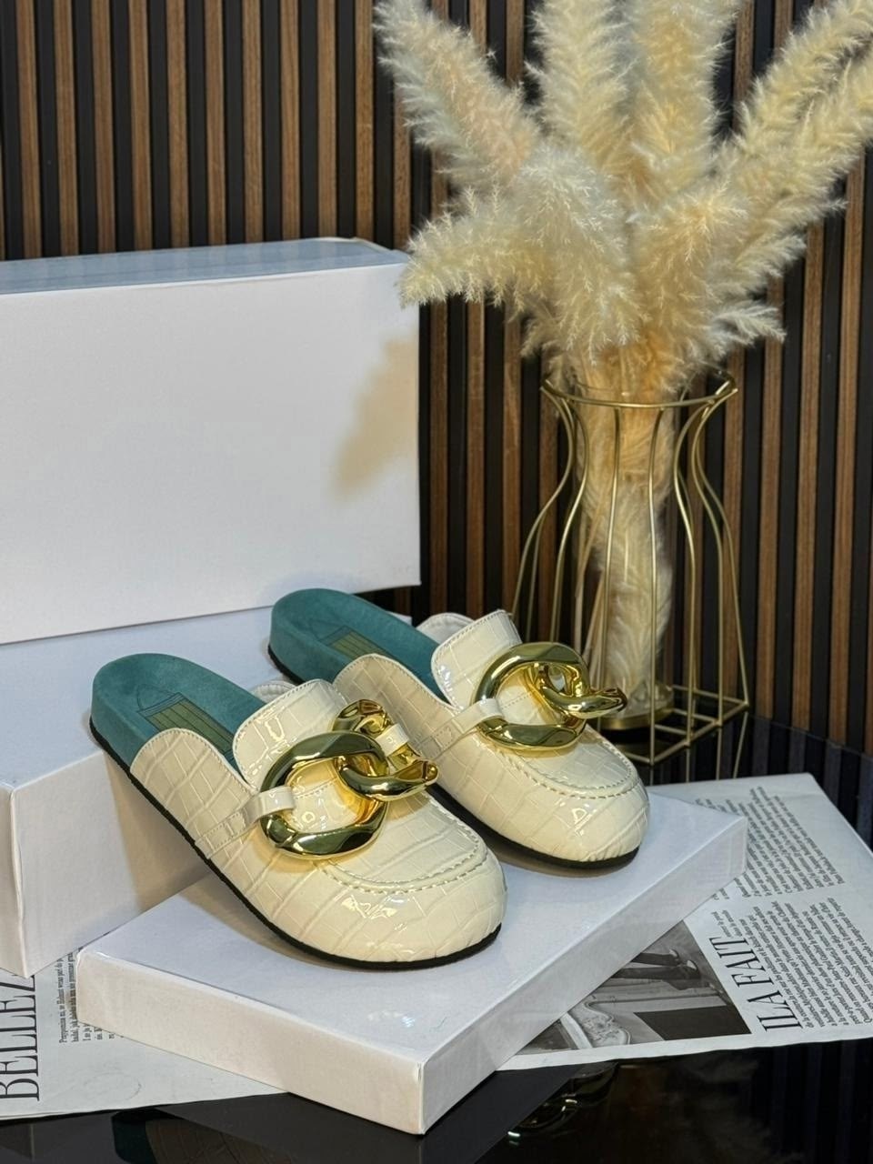 ,шлепанцы женские,кожаные мюли,шлепки с цепью,сабо мюли