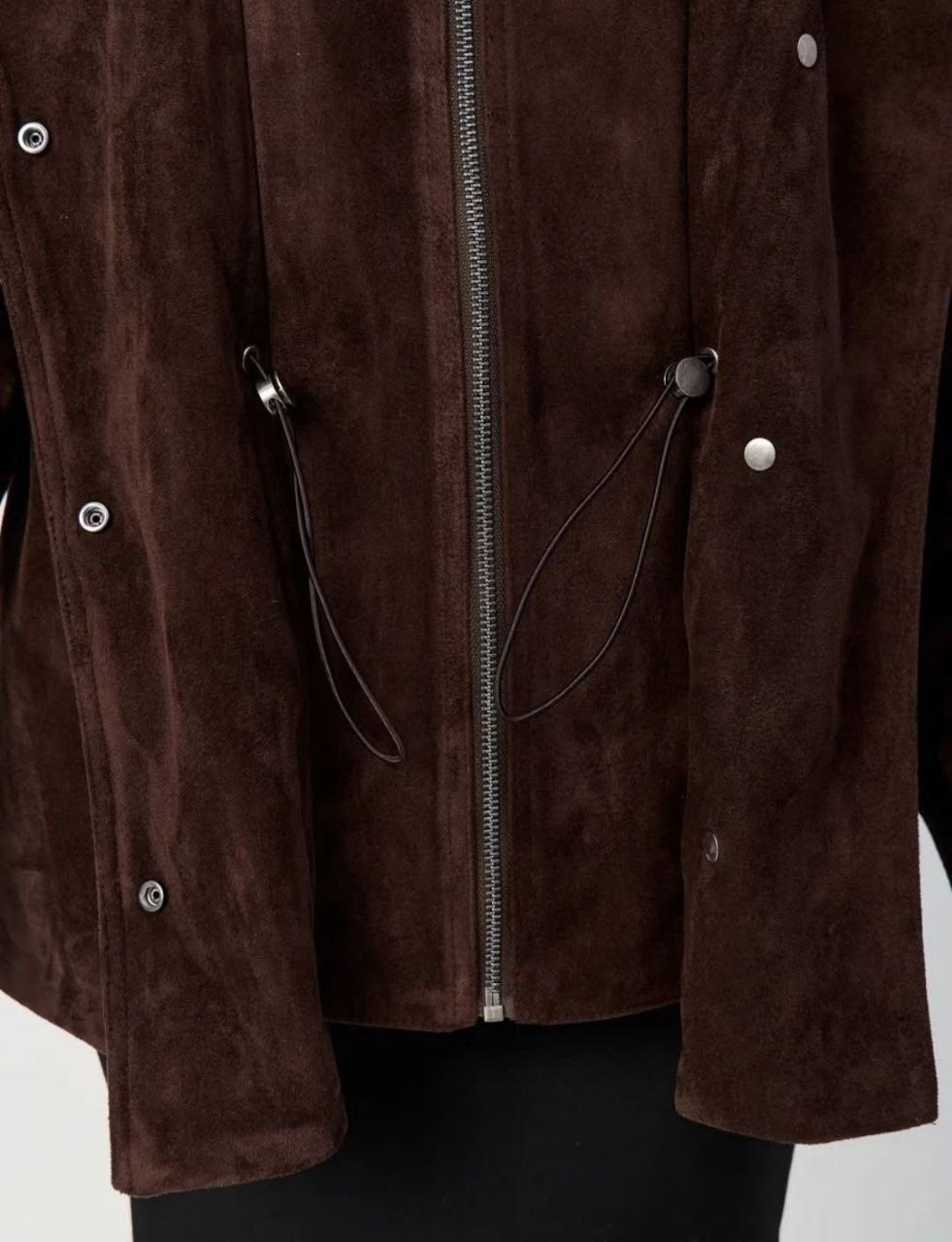 куртка замшевая,бомбер куртка,куртка женская,куртка,женская парка из эко замши коричневого цвета