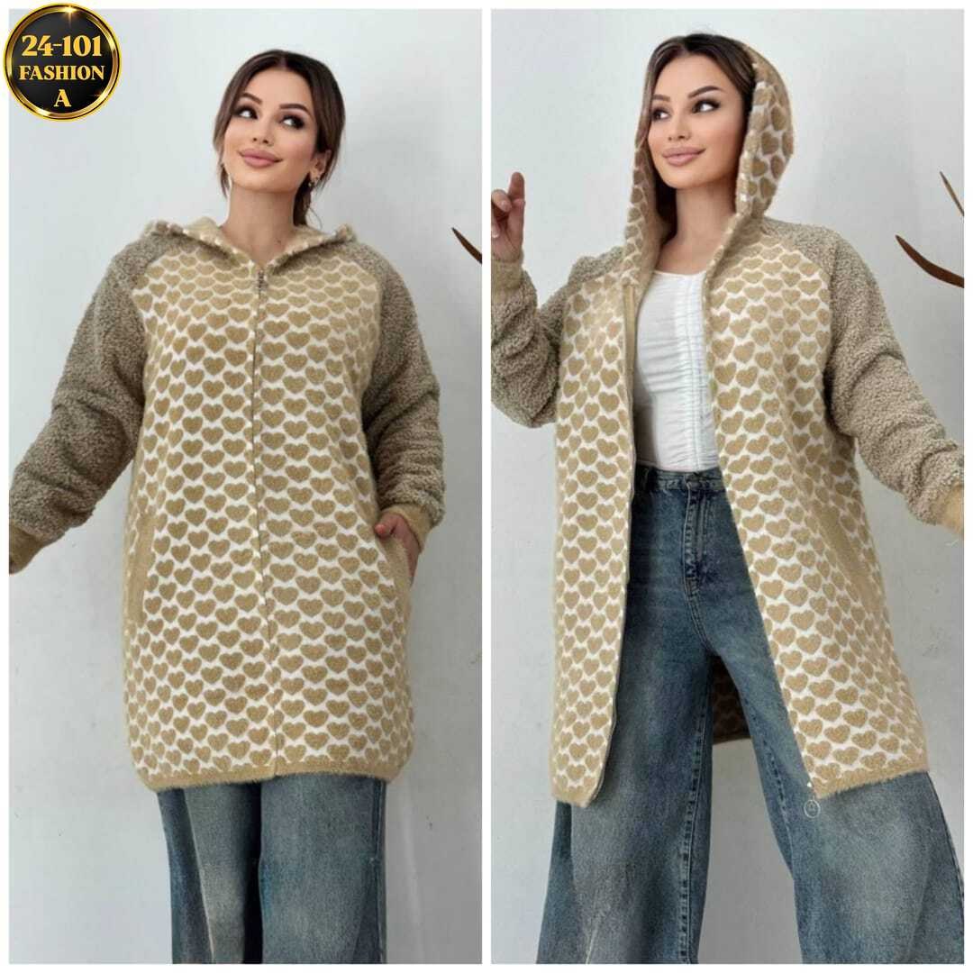 кардиган с капюшоном,кардиган,женские кардиганы,вязаные кардиганы,длинный трикотажный кардиган