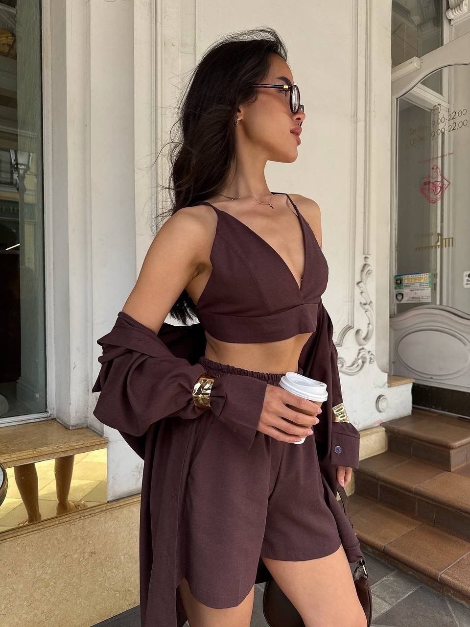 женский костюм с шортами,льняной костюм с шортами,женский летний костюм,желтый костюм