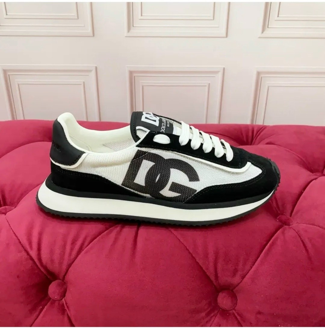 кроссовки мужские dolce gabbana,кроссовки dolce&gabbana,,кроссовки dolce&gabbana черный белый размер 41 ru,кроссовки от дольче габбана модель: cushion