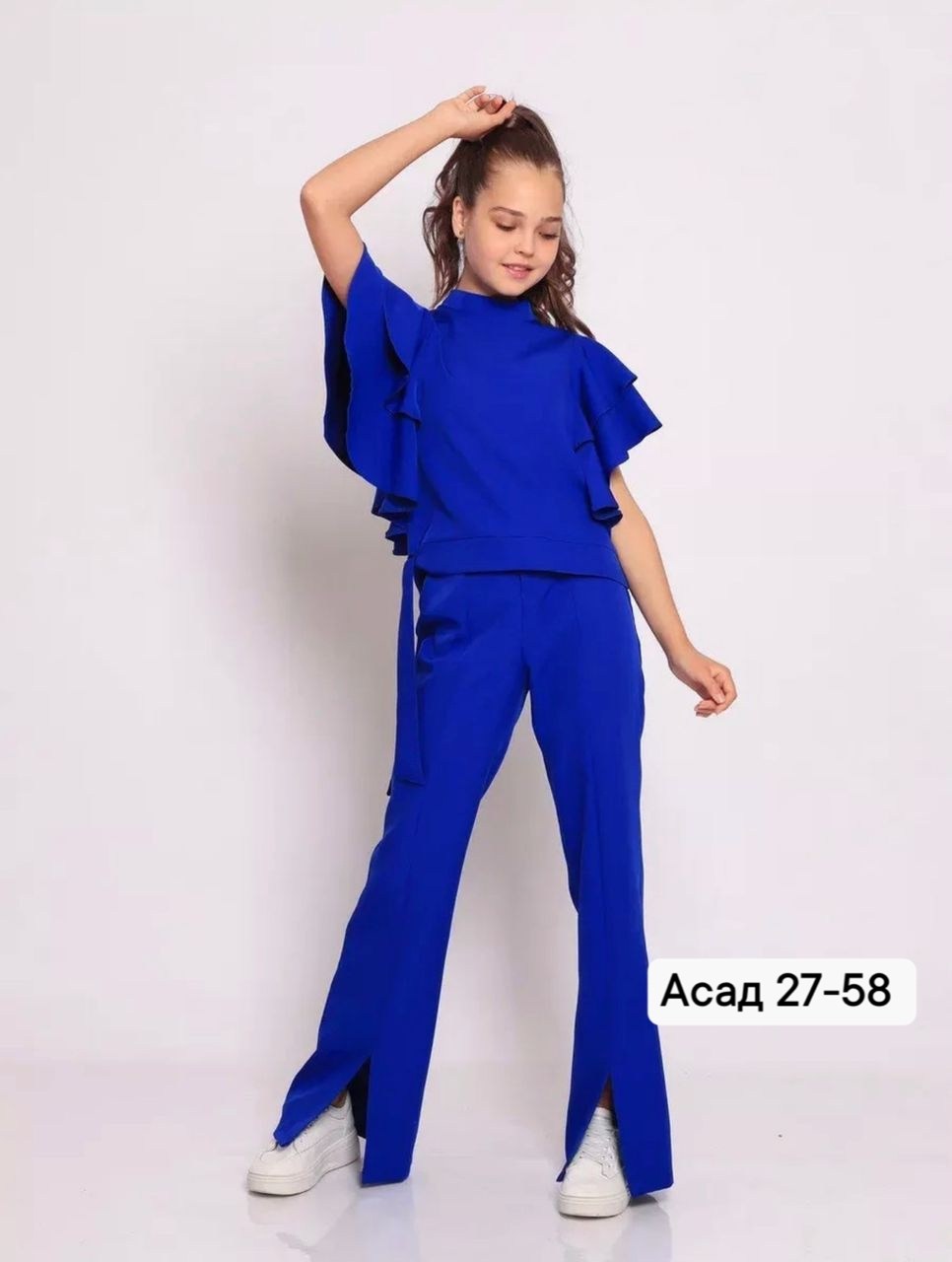 нарядный брючный костюм для девочки,брючный костюм для девочки,костюм нарядный брючный,брючный костюм,брючный костюм на выпускной татына девочки