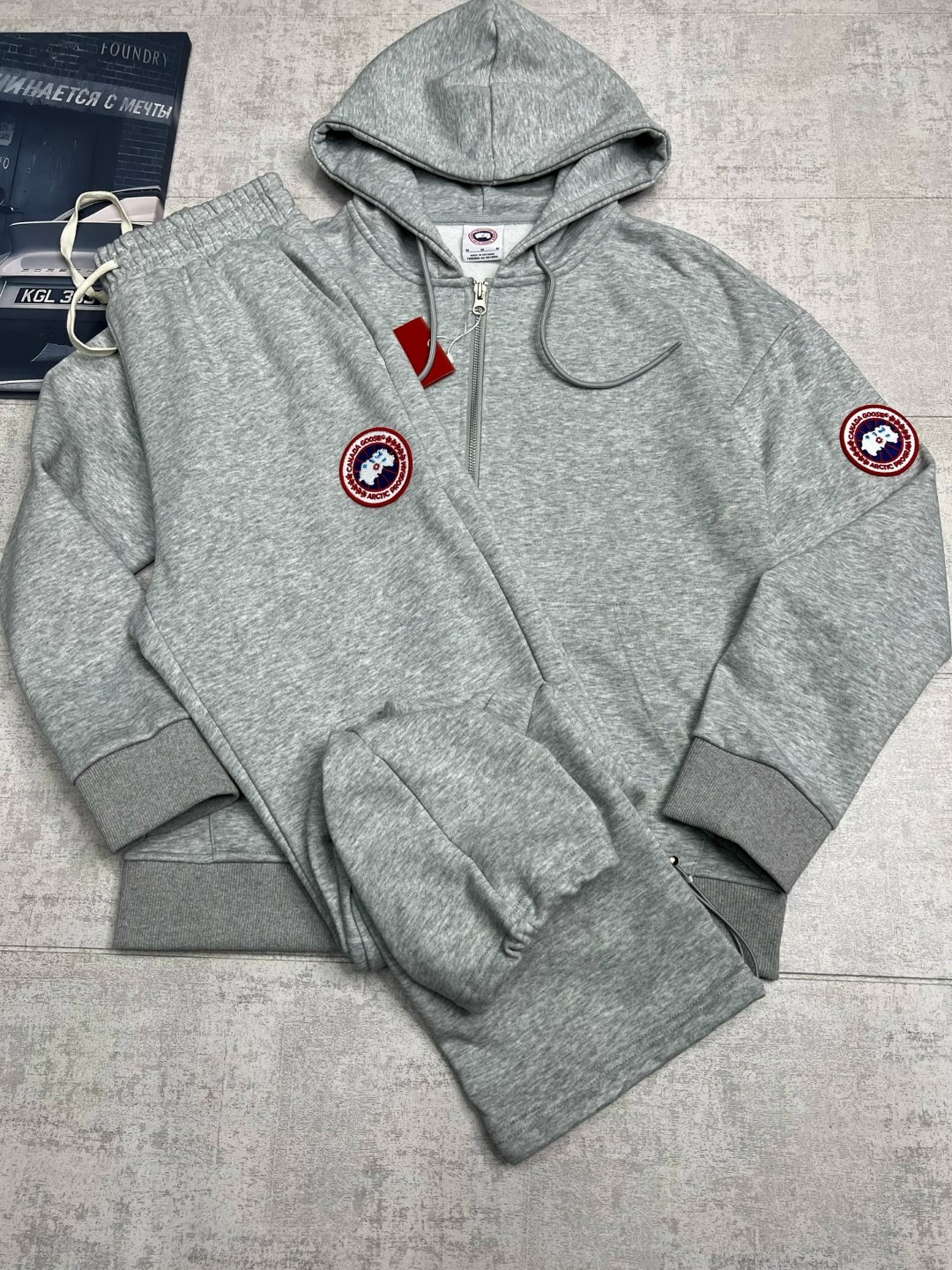 canada goose худи,толстовка,мужская толстовка,толстовки худи,серая толстовка