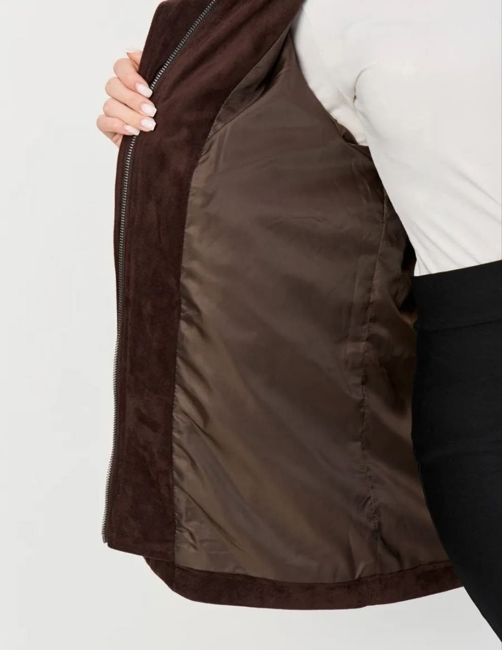 куртка замшевая,бомбер куртка,куртка женская,куртка,женская парка из эко замши коричневого цвета