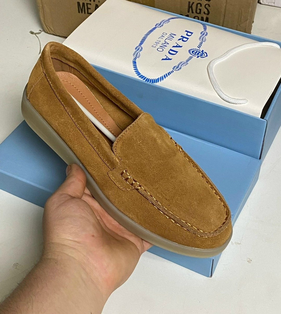 замшевые лоферы,лоферы prada,мокасины замшевые,,лоферы прада