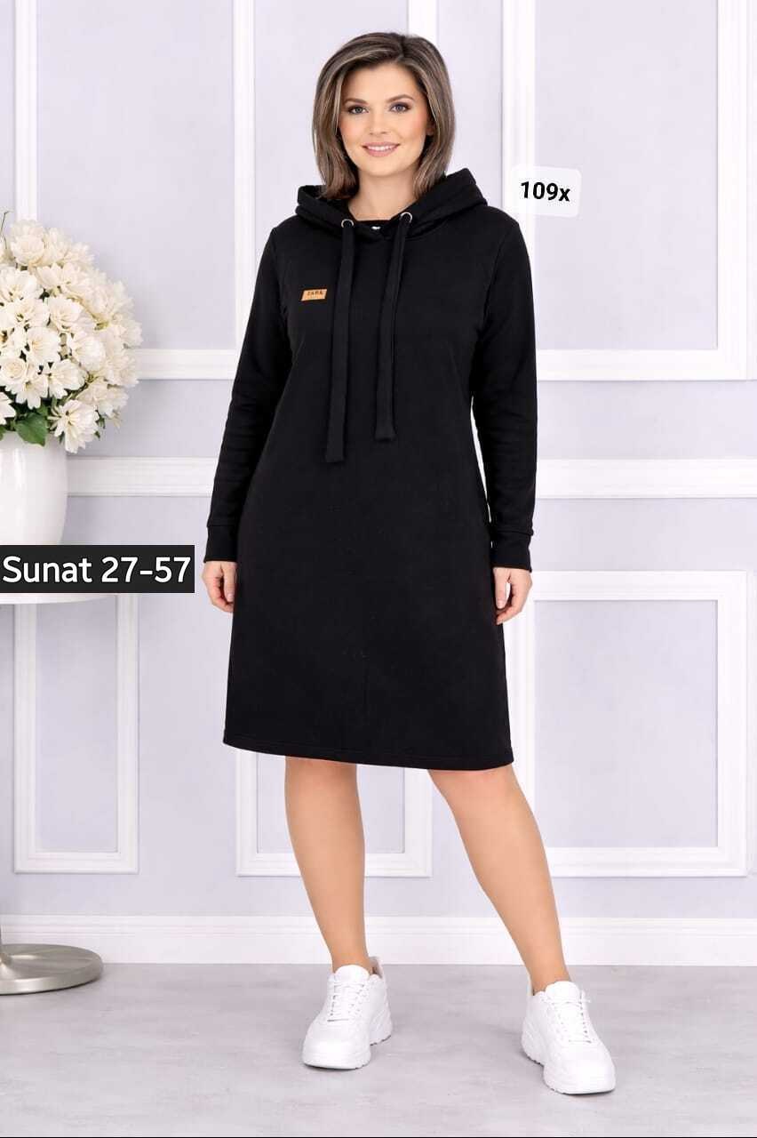 платье с капюшоном,теплое платье худи,платье на флисе,теплое платье,трикотажное платье