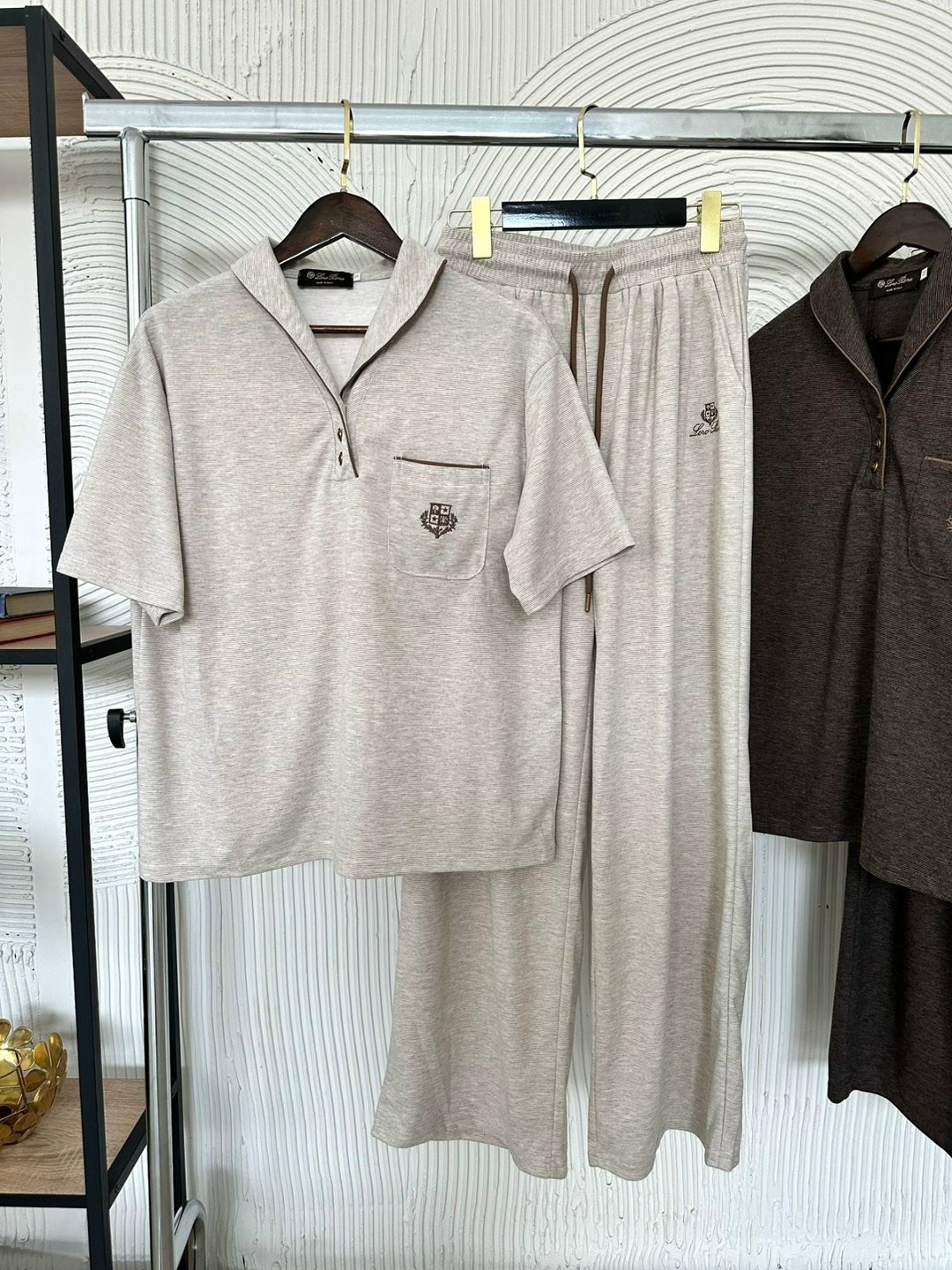 трикотажные костюмы,стильные костюмы,женский костюм,женский трикотажный костюм,костюм бежевый