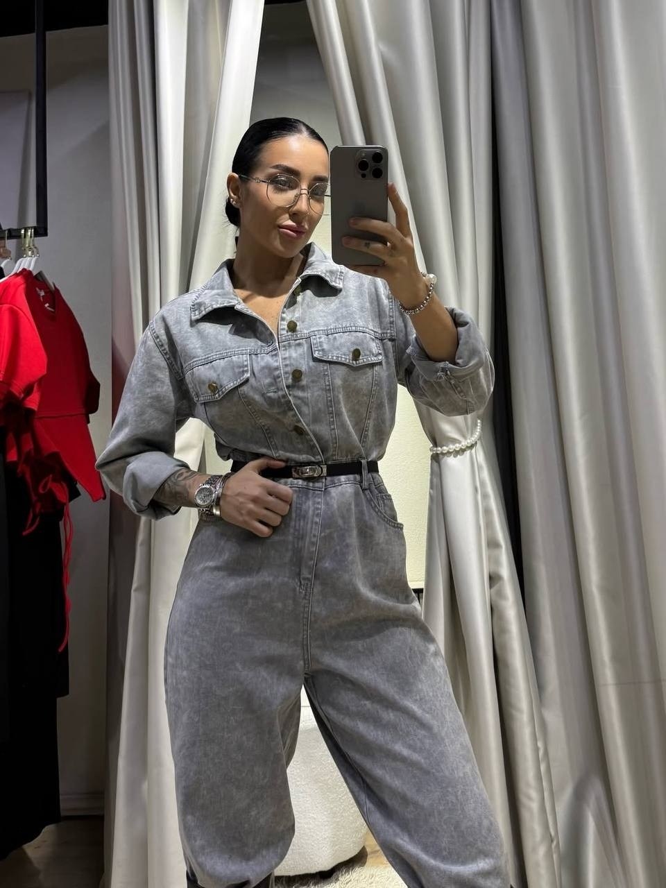 джинсовый комбинезон женский,джинсовый комбинезон,женский комбинезон,серый комбинезон,комбинезон джинс