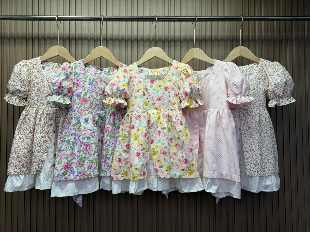 платье для девочки,платья детские,платье для девочки летнее,платье для девочки с цветочным принтом,детская платье