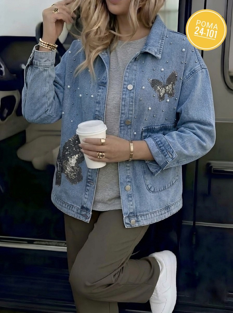 женская джинсовая куртка с большими карманами,джинсовая куртка,джинсовые куртки женские,комбинированная джинсовая куртка женская,джинсовая куртка zolla женская