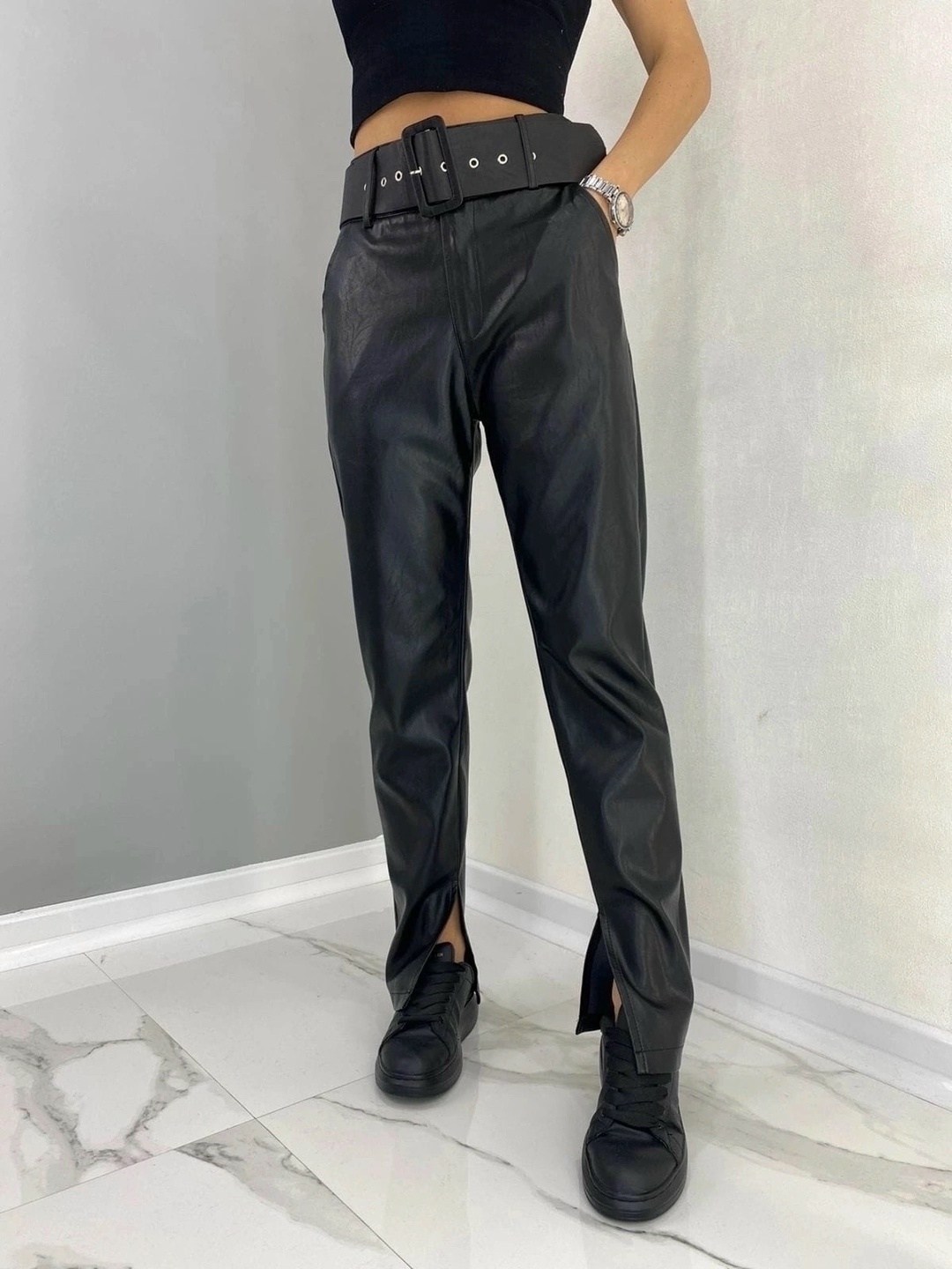 брюки джинсы,женские брюки,штаны кожаные,прямые брюки из экокожи,кожаные брюки женские