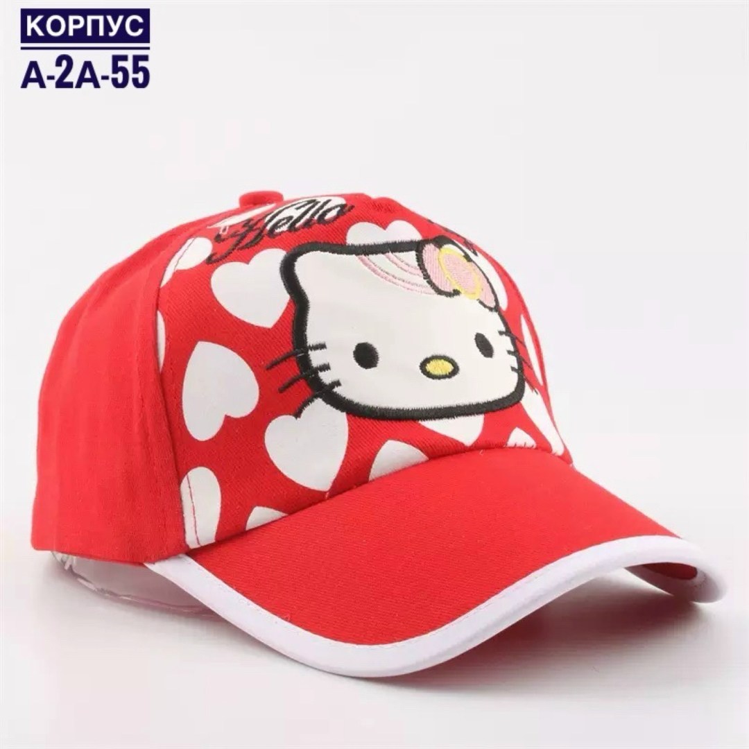 кепка хелло китти,кепка для девочек,бейсболка хелло китти,кепки детские для девочек,бейсболка для девочек