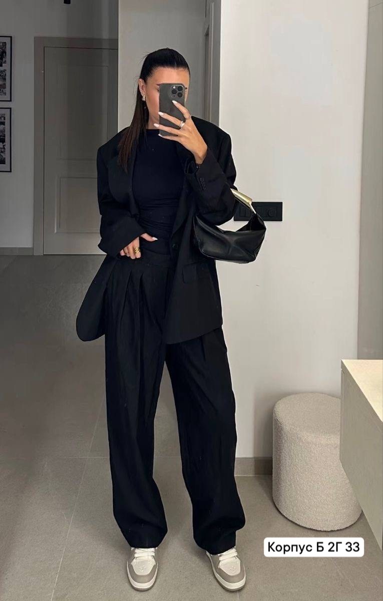 костюм брючный офисный matreshka_love 314306445,костюм брючный офисный с пиджаком,классический брючный костюм с пиджаком cosmo brand,брючный костюм женский,брючный костюм с пиджаком
