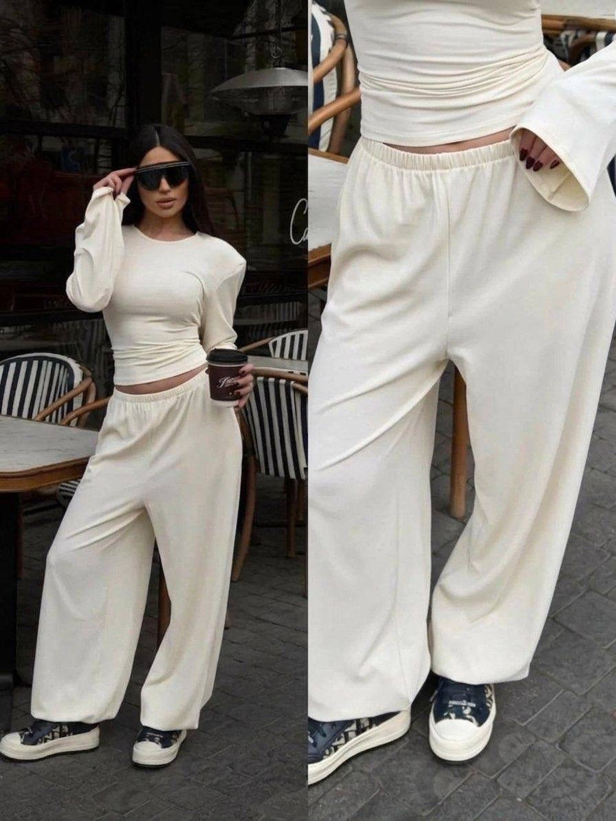 брюки для толстовок с двумя частями,костюм тройка женский,женский костюм,костюм кашемировый,брюки комплект