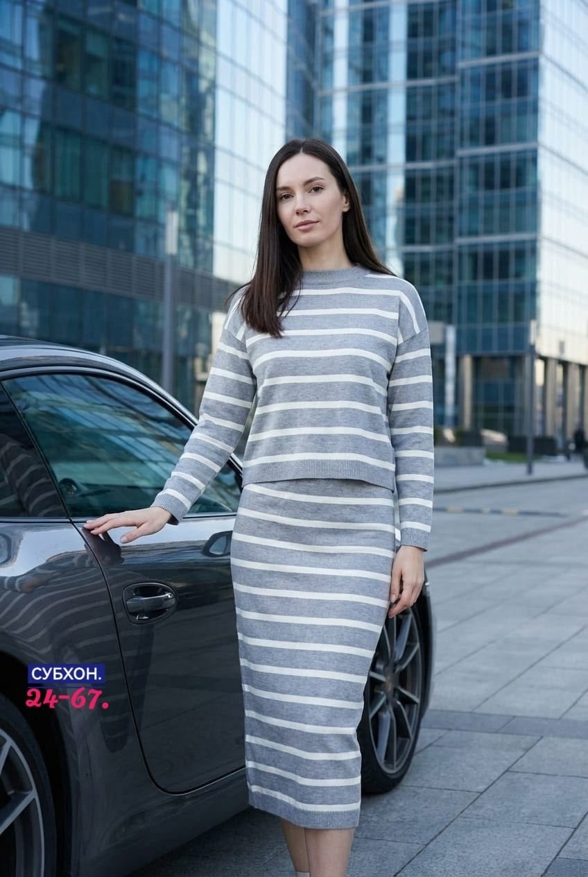 ,женский костюм с юбкой,костюм с юбкой,стильное платье,костюм трикотажный с юбкой
