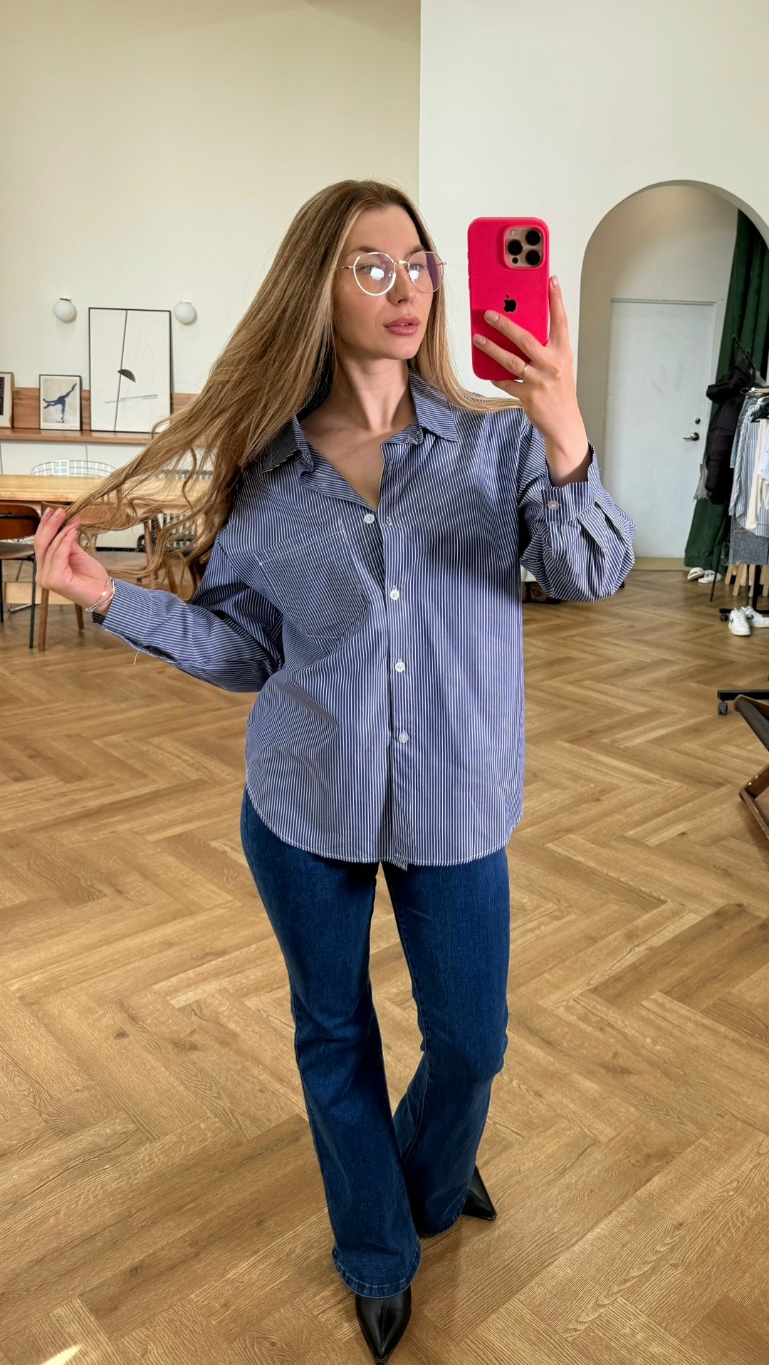 женская рубашка в полоску,рубашка женская,рубашка в полоску,рубашка стильная,рубашка женская в полоску голубая