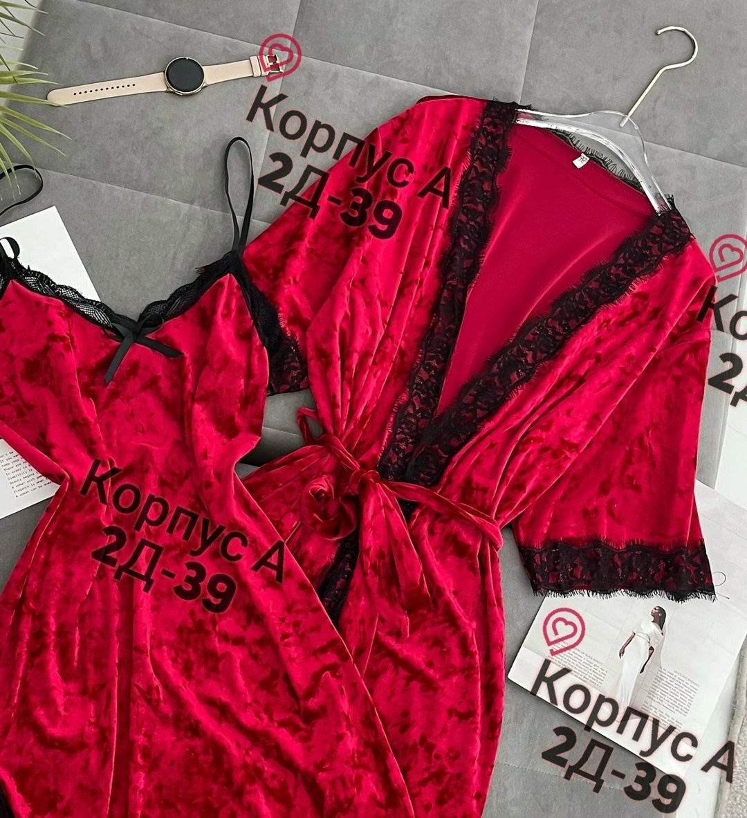 комплект велюровый,комплект пижама,пижама и халат из велюра,домашняя одежда женская,комплект велюровый тройка пижама