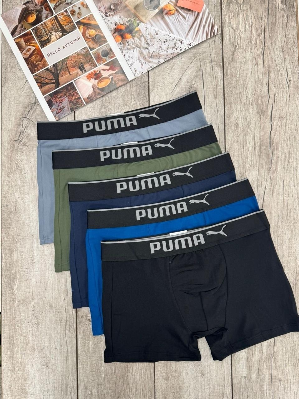 трусы пума мужские боксеры,трусы пума мужские,мужской набор трусов,боксеры набор трусов,комплект трусов мужских