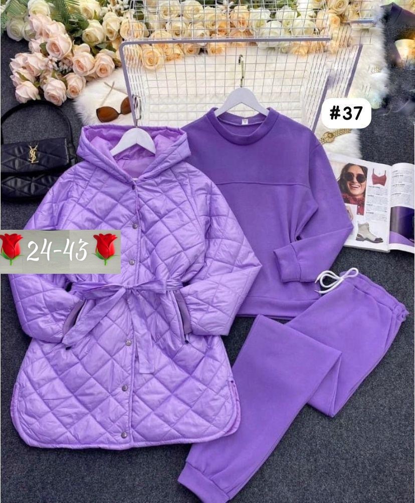 cпортивный костюм женский на флисе,костюм спортивный тройка с длинным стеганым пальто cubi shop,костюм женский на флисе,костюм спортивный тройка с длинным стеганым пальто,костюм тройка с курткой